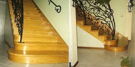 Treppen aus Holz in unterschiedlichen Varianten